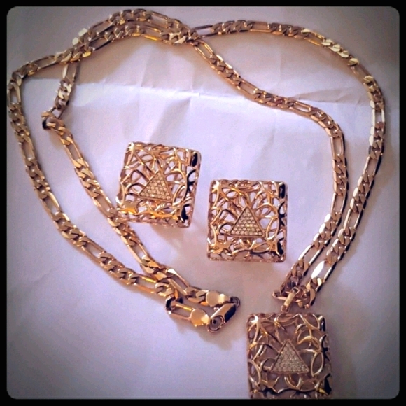 necklace and earrings set - Picture 5 of 5